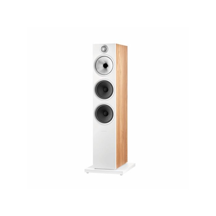 B & W 603 S2 Floor Standing Speaker Oak
