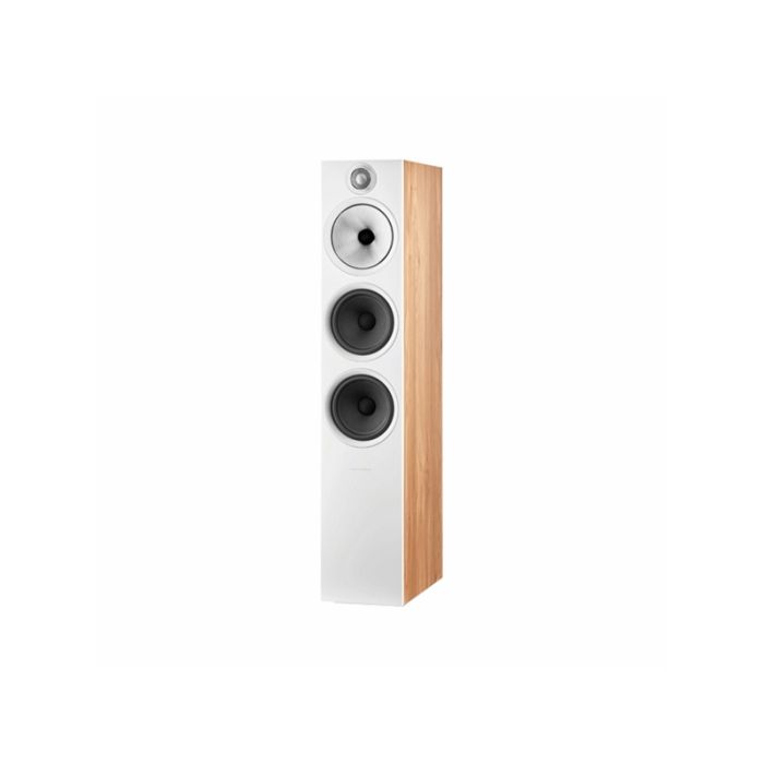 B & W 603 S2 Floor Standing Speaker Oak