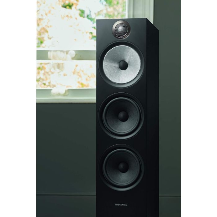 B & W 603 S2 Floor Standing Speaker Black