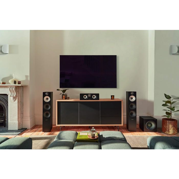 B & W 603 S2 Floor Standing Speaker Black