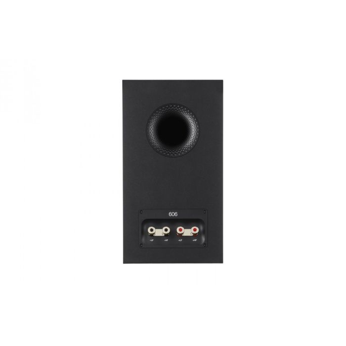 B & W 606 S3 Bookshelf Speaker Black