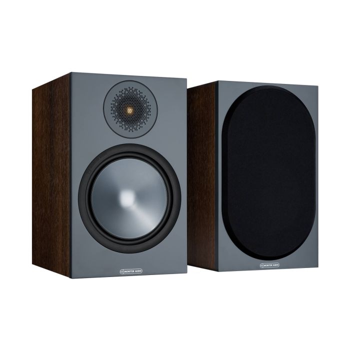 Monitor Audio Bronze 100 Bookshelf Speaker Walnut