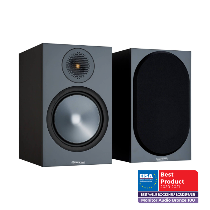 Monitor Audio Bronze 100 Bookshelf Speaker Black