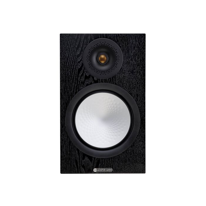 Monitor Audio Silver 100 Bookshelf Speaker Blak Oak
