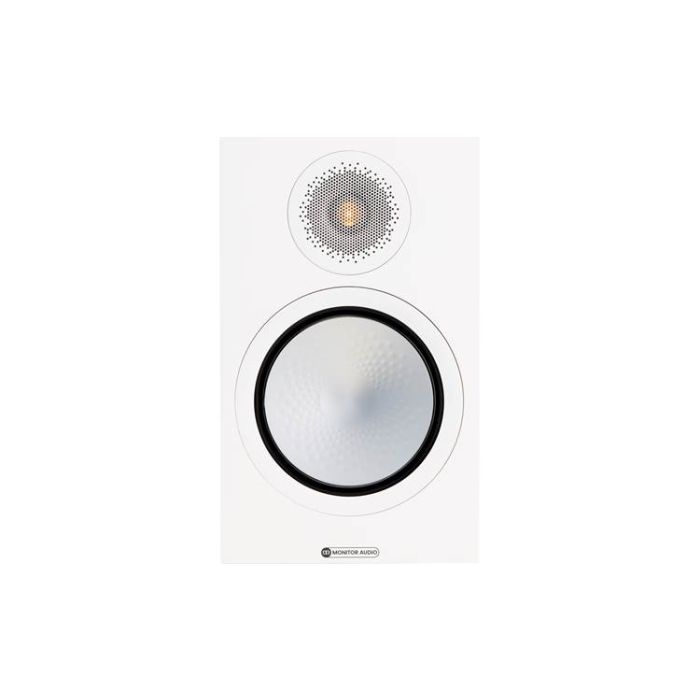 Monitor Audio Silver 100 Bookshelf Speaker Satin White