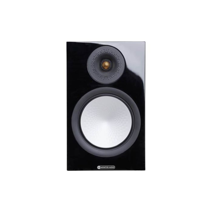 Monitor Audio Silver 100 Bookshelf Speaker High Glass Black