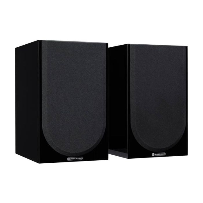 Monitor Audio Silver 100 Bookshelf Speaker High Glass Black
