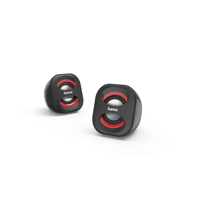 HamaSonic Mobil 183PC Speaker,blk/red(173131)