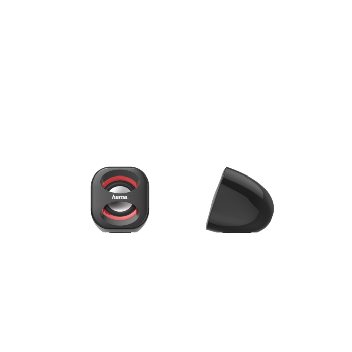 HamaSonic Mobil 183PC Speaker,blk/red(173131)