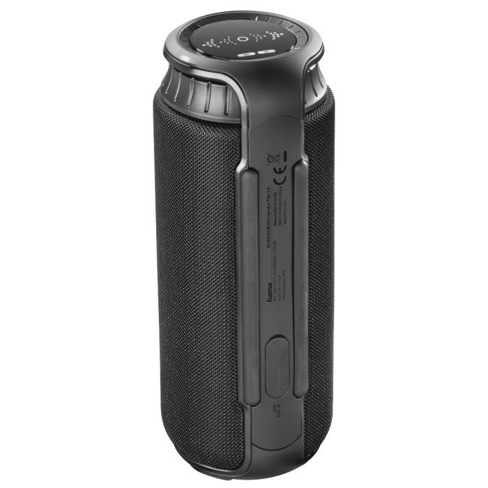 Hama Pipe 2.0 Waterproof, 24 W, black(188200)