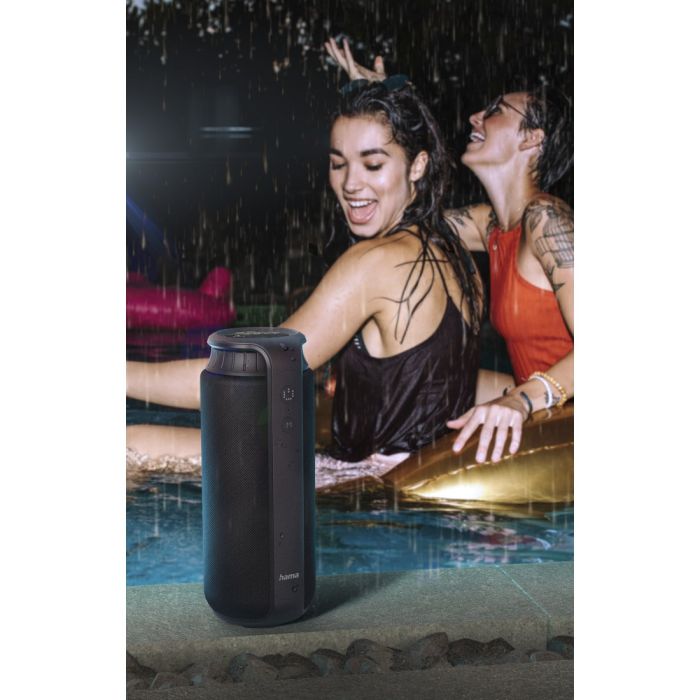 Hama Pipe 2.0 Waterproof, 24 W, black(188200)