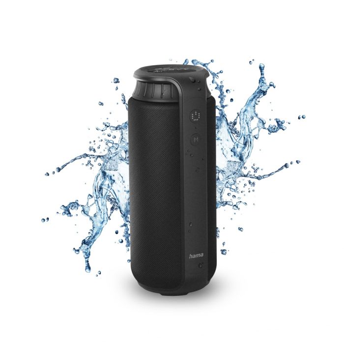 Hama Pipe 2.0 Waterproof, 24 W, black(188200)