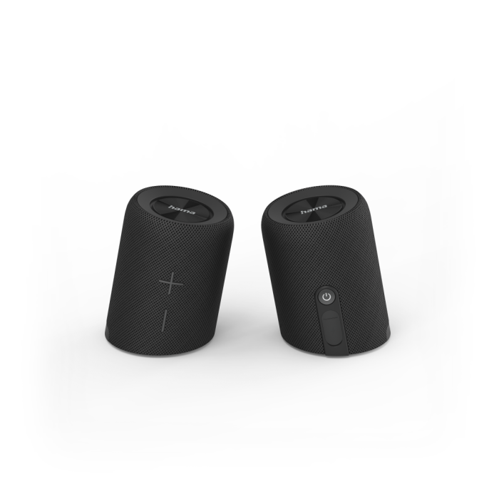 HamaTwin 2.0 Waterproof, 20 W, black(188220)