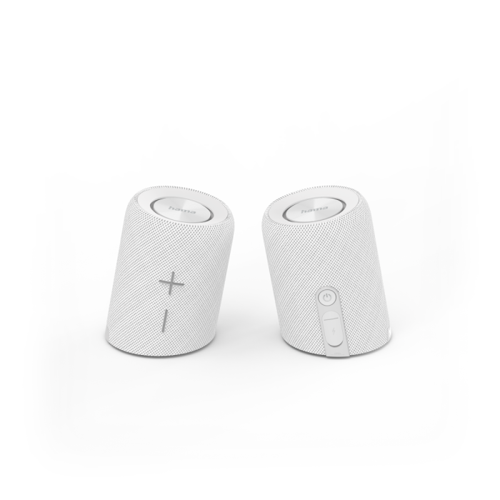 HamaTwin 2.0 Waterproof, 20 W, White(188221)