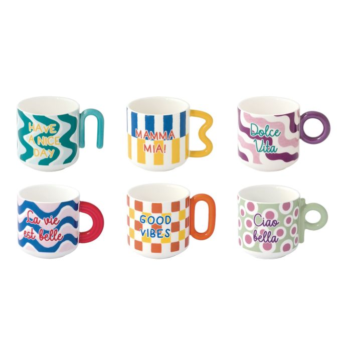 Easy Life 1777/ENEG coffee cup set 6x100ml