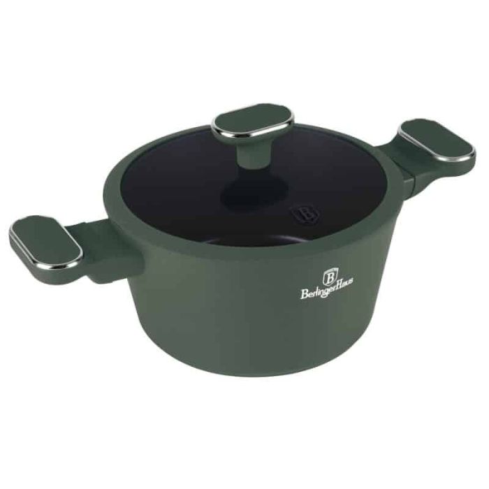 Berlinger Haus BH8200 Matte Green casserole with lid 20cm