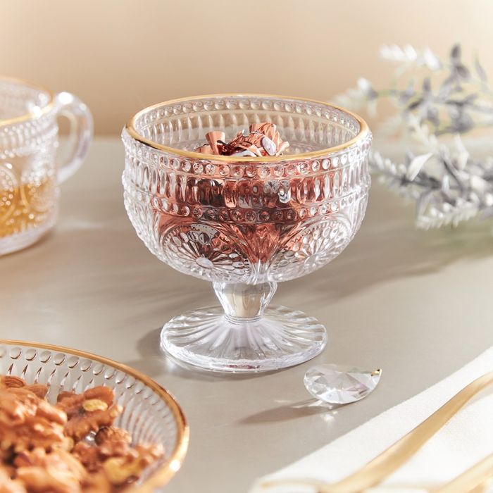 Fissman 19095 glass dessert bowl 330ml