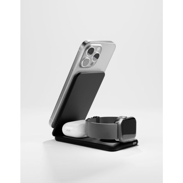 VLP Alum Power Pro Wireless Charger, Black Titanium /1092012