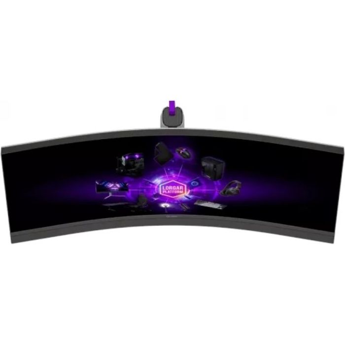 Lorgar 34MP1, UWQHD MiniLED Gaming VA curved, black/milky grey