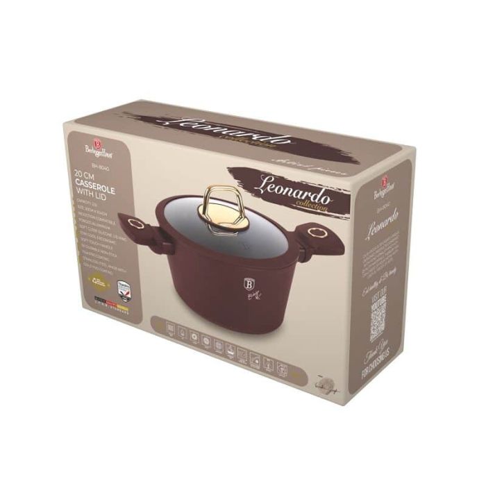 Berlinger Haus BH8040 Leonardo casserole with lid 20cm