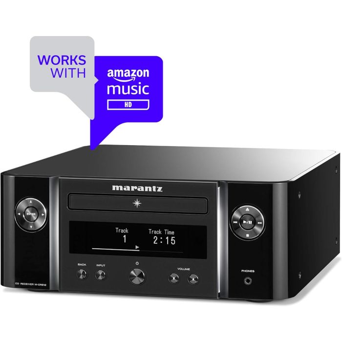 Marantz MELODY X MINI SYSTEM HEOS WIFI & BLUETOOTH Black