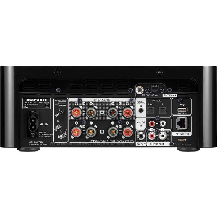 Marantz MELODY X MINI SYSTEM HEOS WIFI & BLUETOOTH Black
