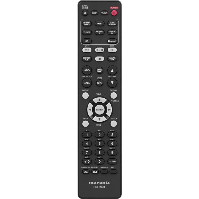 Marantz MELODY X MINI SYSTEM HEOS WIFI & BLUETOOTH Black