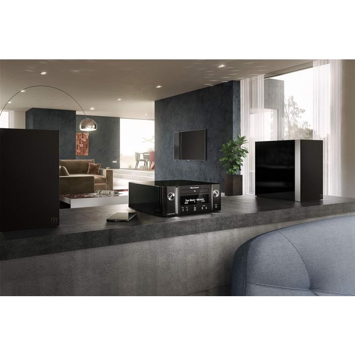 Marantz MELODY X MINI SYSTEM HEOS WIFI & BLUETOOTH Black