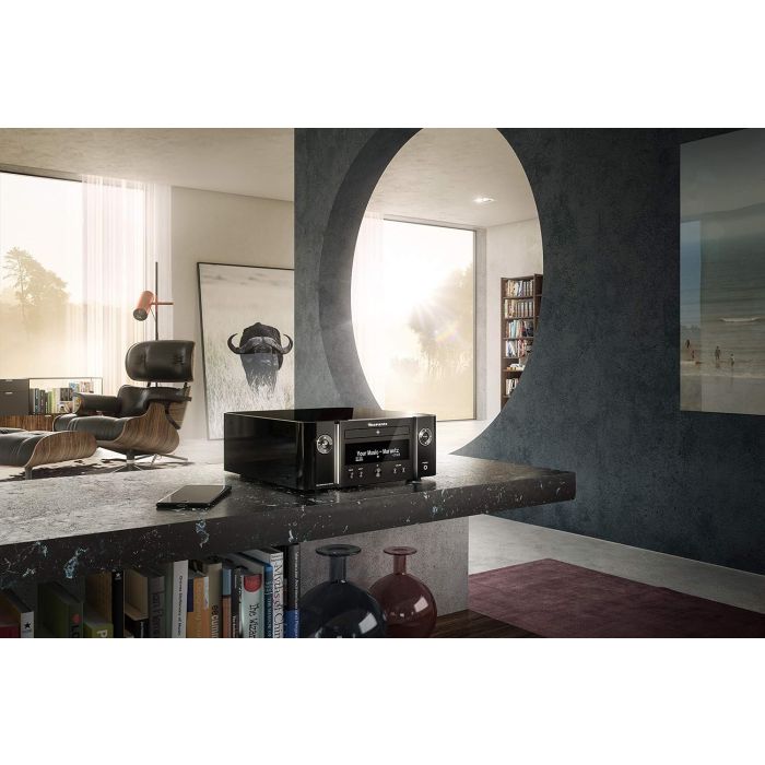 Marantz MELODY X MINI SYSTEM HEOS WIFI & BLUETOOTH Black