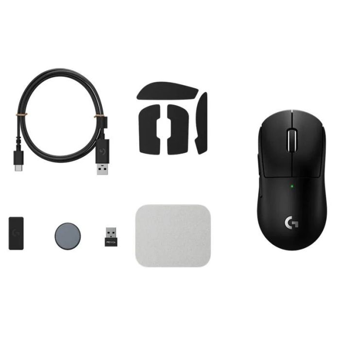 Logitech G PRO X SuperLight 2c Compact Wireless Gaming Mouse BLK/L910-007531