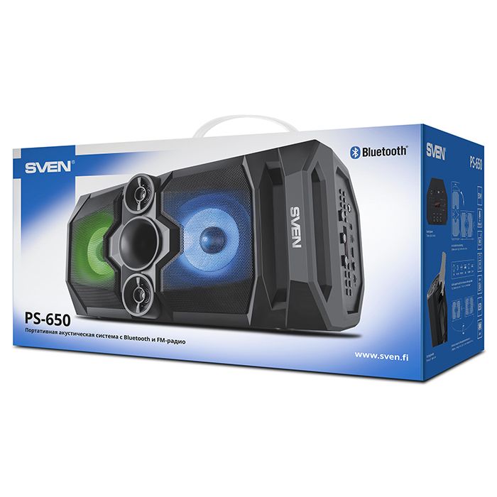 Sven PS-650 Bluetooth,Black (SV-018450)