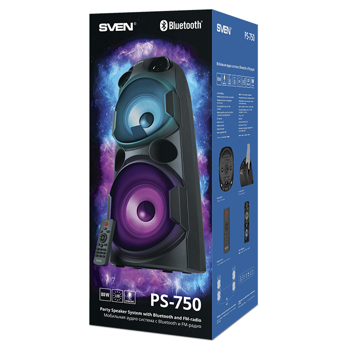 Sven PS-750 Bluetooth, black (SV-019617)