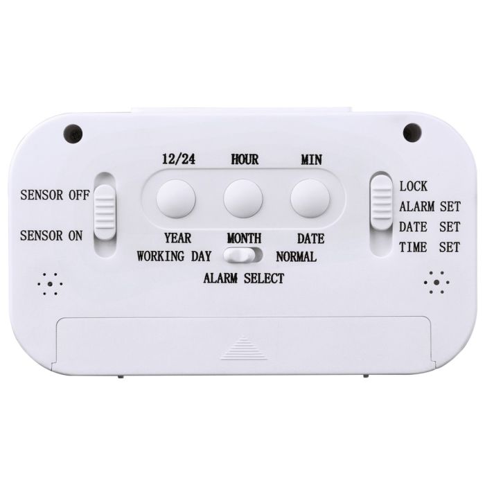 Hama RC660 Alarm Clock,White (186321)