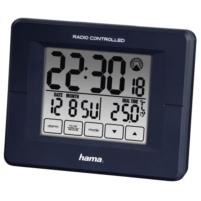 Hama RC800 Radio Controlled Alarm Clock (11394