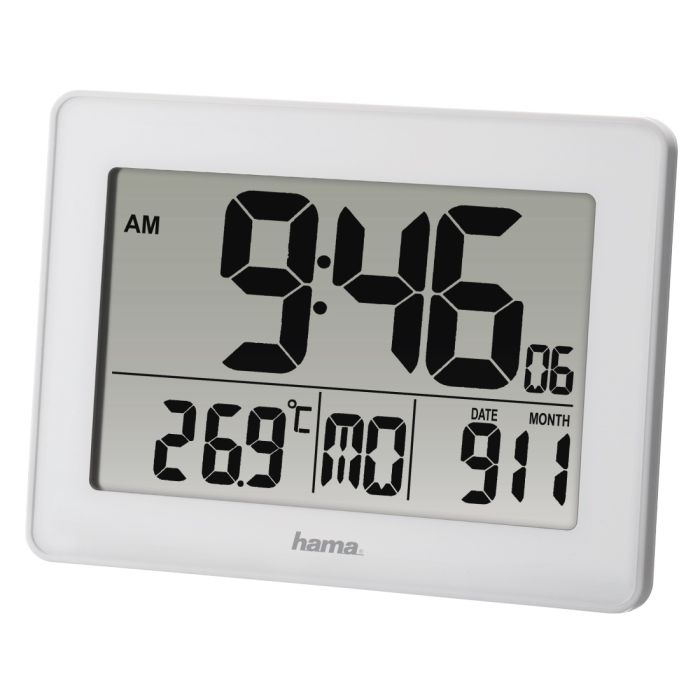 Hama RC750 Radio Controlled Alarm Clock (136262)