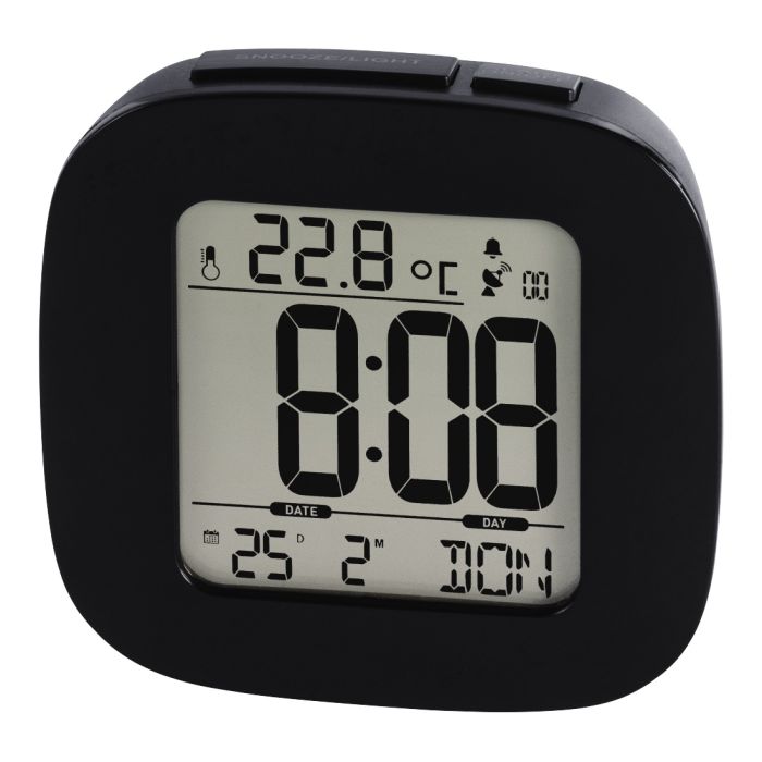 Hama RC45 Radio Controlled Clock,black(186373) - outlet