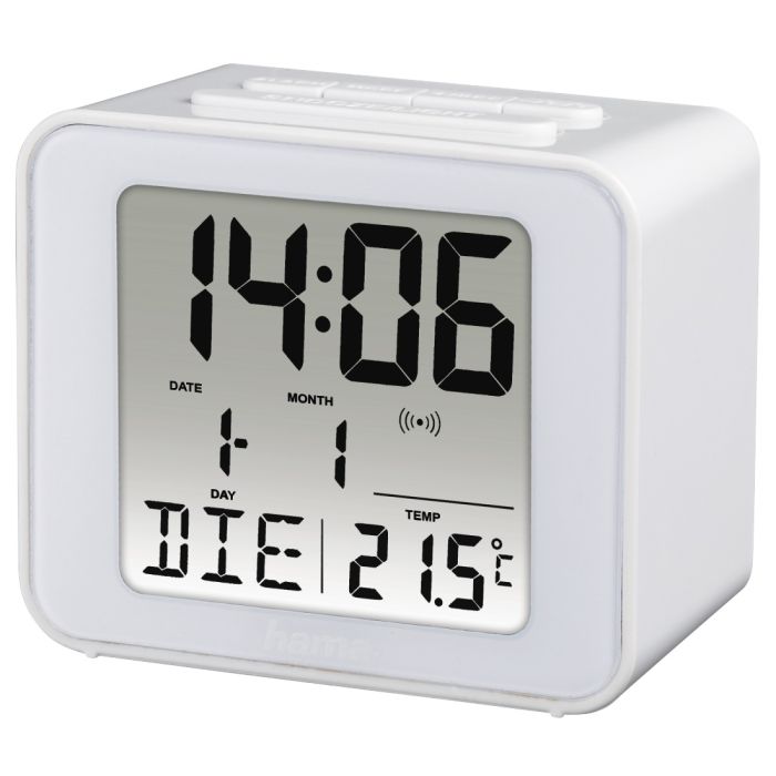 Hama Cube Radio Alarm Clock, white(176911)