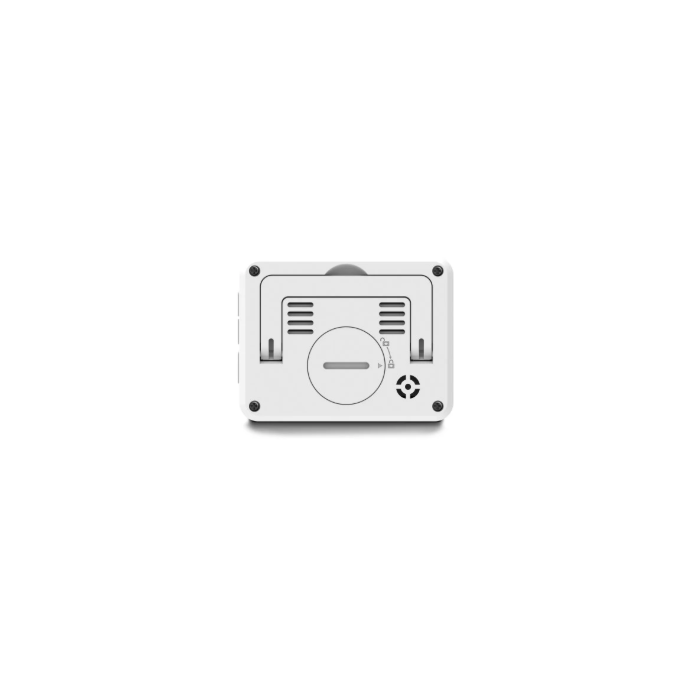 Hama "Kos" Digital Alarm Clock, LCD, white (222205)