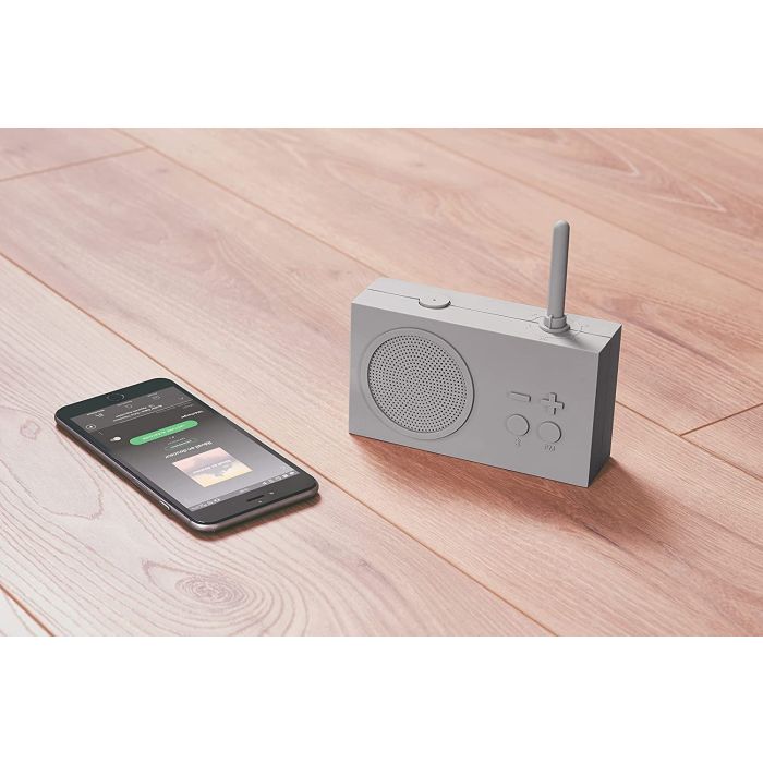 Lexon Tykho FM Radio 3W BT Grey/LA119G1