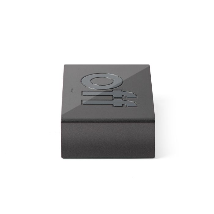 Lexon Flip+ LCD Alarm Clock Rubber Black/LR150N0