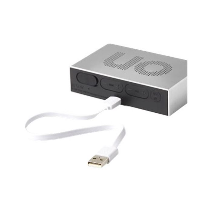 Lexon Flip Premium LCD Alarm Clock Alu/LR152A