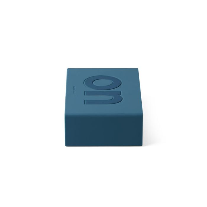 Lexon Flip+ LCD Alarm Clock Dark Blue/LR150DB9