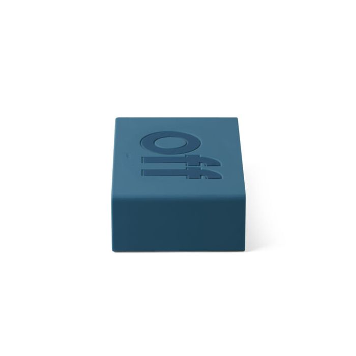 Lexon Flip+ LCD Alarm Clock Dark Blue/LR150DB9