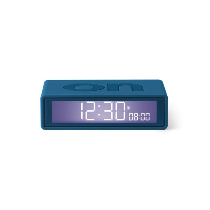 Lexon Flip+ LCD Alarm Clock Dark Blue/LR150DB9
