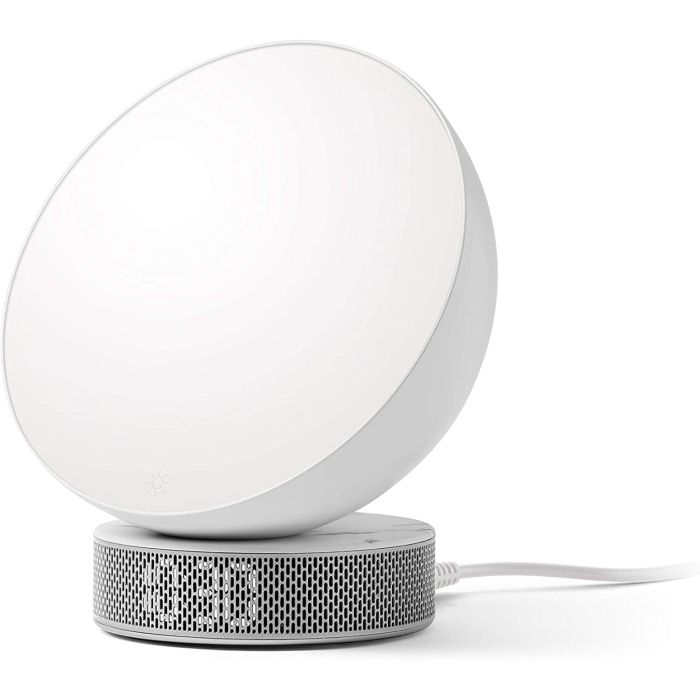 Lexon Miami Sunrise AlarmClock WT Marble/LR146DMW