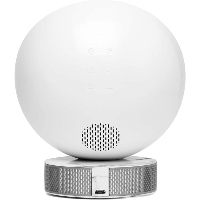 Lexon Miami Sunrise AlarmClock WT Marble/LR146DMW