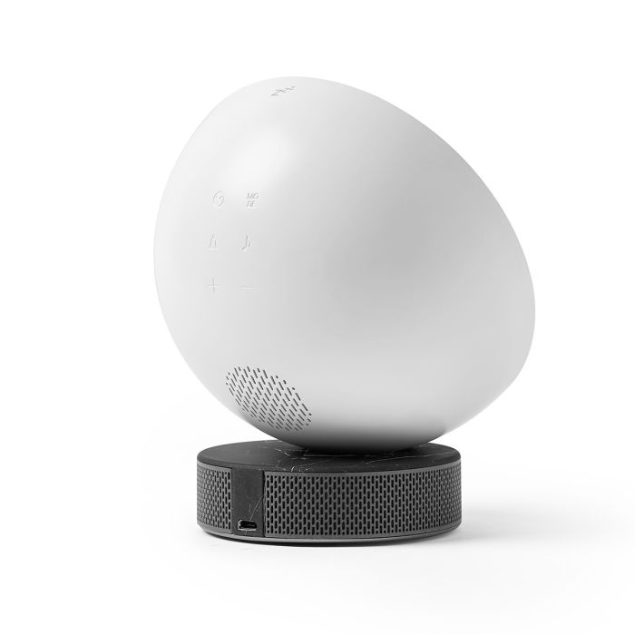 Lexon Miami Sunrise AlarmClock BLK Marble/LR146XMN