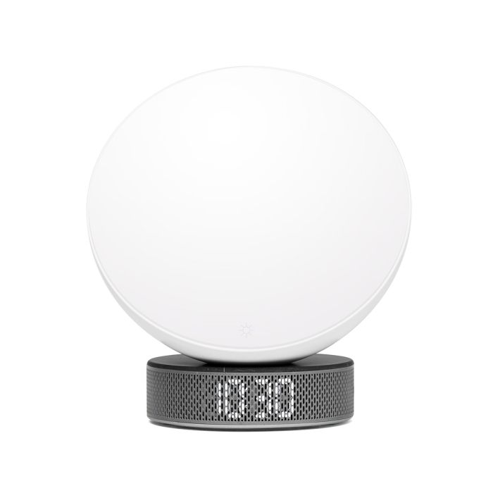 Lexon Miami Sunrise AlarmClock BLK Marble/LR146XMN