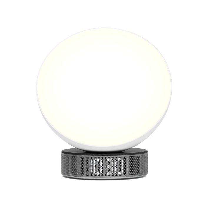 Lexon Miami Sunrise AlarmClock BLK Marble/LR146XMN