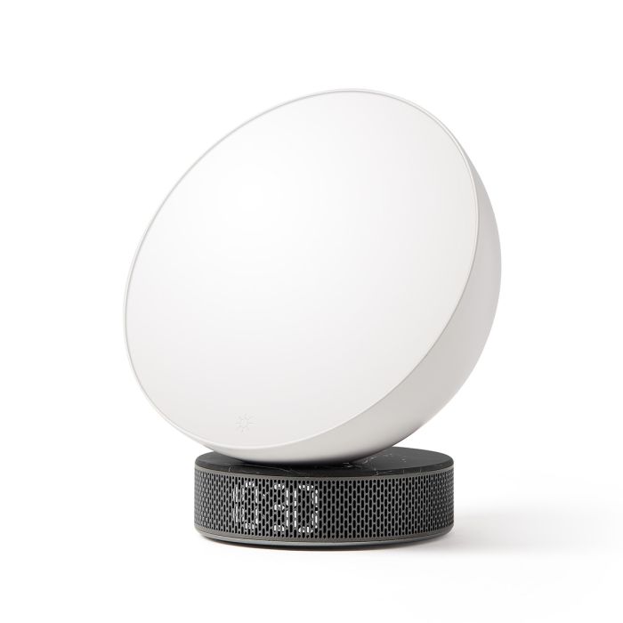 Lexon Miami Sunrise AlarmClock BLK Marble/LR146XMN